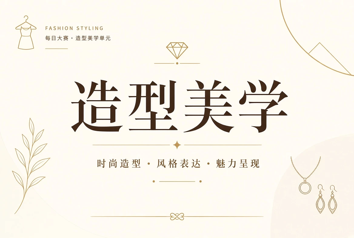 造型页专业内容视觉